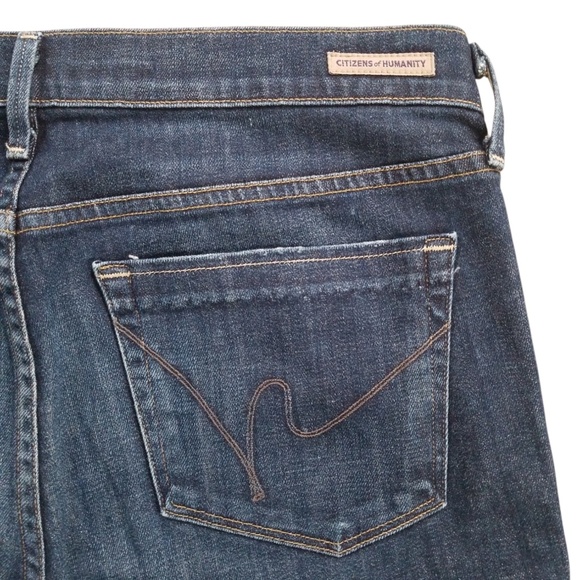 Citizens of Humanity Ava Low Rise Straight Leg Jeans Size 31 - Picture 7 of 13